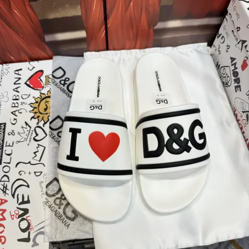 Cheap Dolce &amp; Gabbana D&amp;G Slippers For Men #1450092, $$52.00 USD On Dolce &amp; Gabbana D&amp;G Slippers