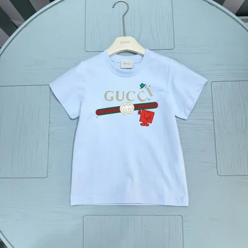 Replica Gucci Kids T-Shirts Short Sleeved For Kids #1450098 $48.00 USD for Wholesale