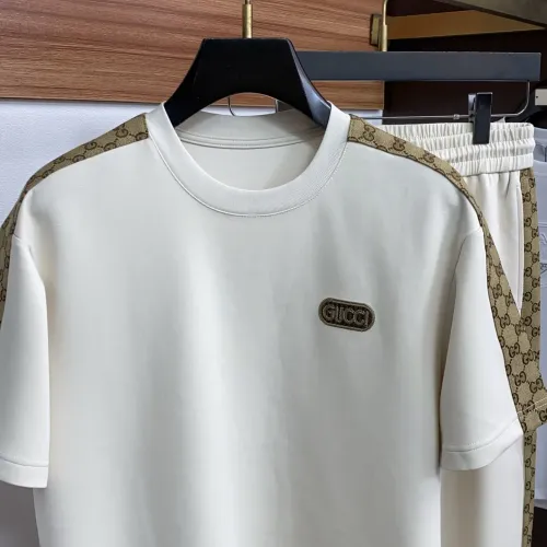 Replica Gucci Tracksuits Short Sleeved For Men #1450162 $98.00 USD for Wholesale