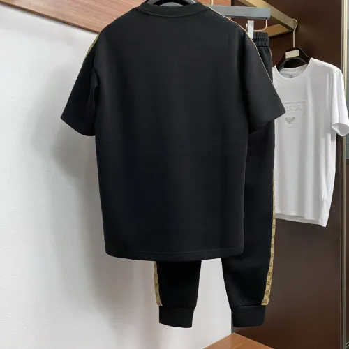 Replica Gucci Tracksuits Short Sleeved For Men #1450163 $98.00 USD for Wholesale