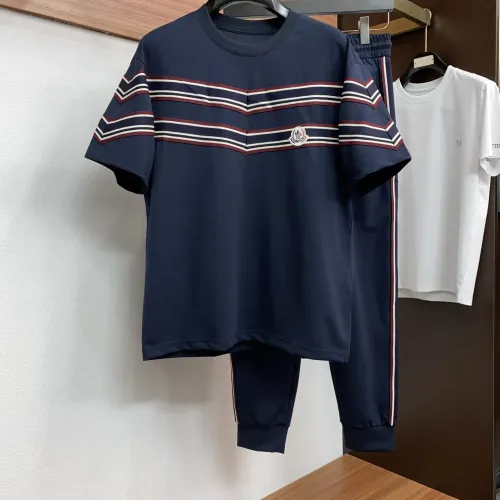 Cheap Moncler Tracksuits Short Sleeved For Men #1450169, $$98.00 USD On Moncler Tracksuits