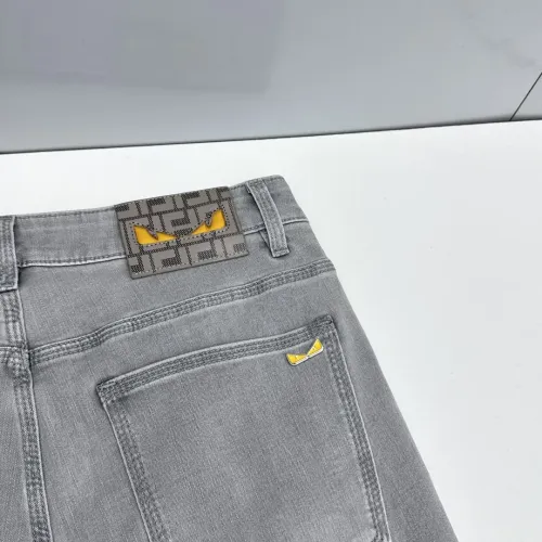 Replica Fendi Jeans For Men #1450284 $85.00 USD for Wholesale