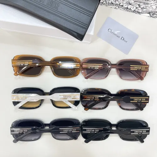 Replica Christian Dior AAA Quality Sunglasses #1450363 $64.00 USD for Wholesale