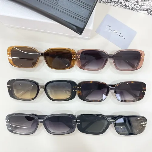 Replica Christian Dior AAA Quality Sunglasses #1450363 $64.00 USD for Wholesale