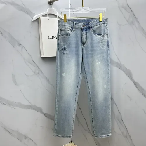 Replica Christian Dior Jeans For Men #1450365 $98.00 USD for Wholesale