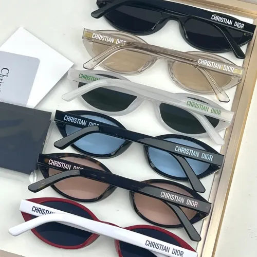 Replica Christian Dior AAA Quality Sunglasses #1450367 $60.00 USD for Wholesale