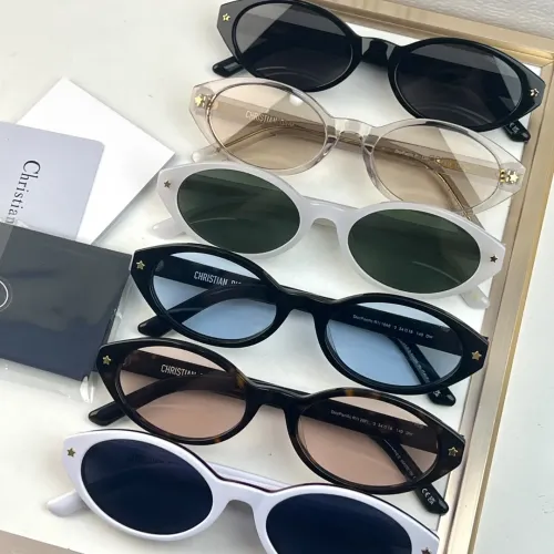 Replica Christian Dior AAA Quality Sunglasses #1450368 $60.00 USD for Wholesale