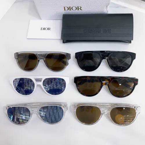 Replica Christian Dior AAA Quality Sunglasses #1450381 $60.00 USD for Wholesale