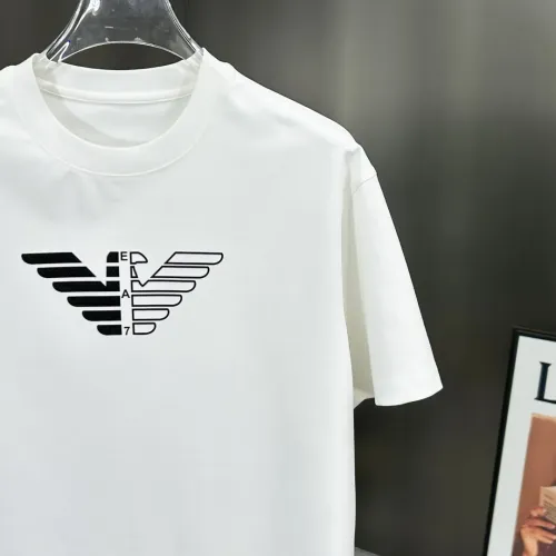 Replica Armani T-Shirts Short Sleeved For Men #1450383 $56.00 USD for Wholesale