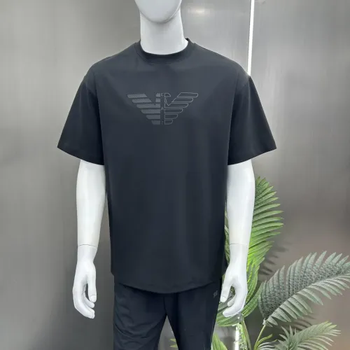 Replica Armani T-Shirts Short Sleeved For Men #1450385 $56.00 USD for Wholesale
