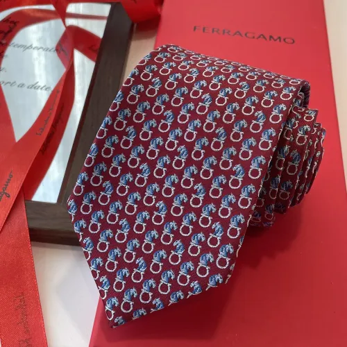 Cheap Salvatore Ferragamo Necktie For Men #1450402, $$34.00 USD On Salvatore Ferragamo Necktie