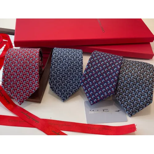 Replica Salvatore Ferragamo Necktie For Men #1450404 $34.00 USD for Wholesale