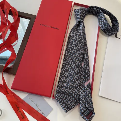 Replica Salvatore Ferragamo Necktie For Men #1450405 $34.00 USD for Wholesale
