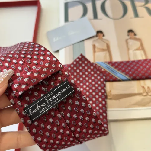 Replica Salvatore Ferragamo Necktie For Men #1450407 $34.00 USD for Wholesale