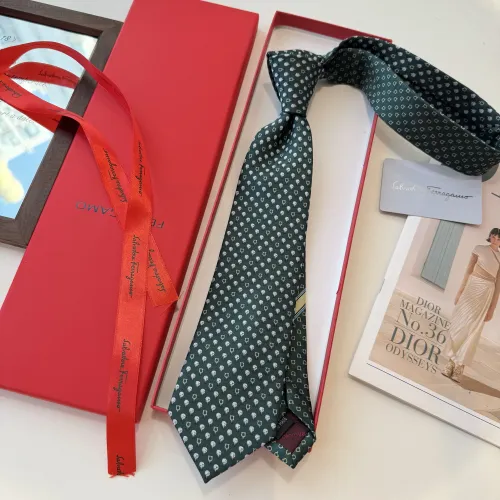 Replica Salvatore Ferragamo Necktie For Men #1450409 $34.00 USD for Wholesale