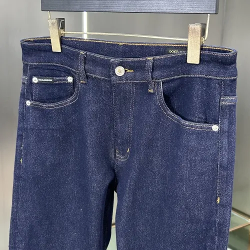 Replica Dolce & Gabbana D&G Jeans For Men #1450416 $80.00 USD for Wholesale