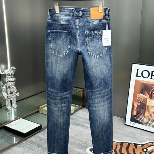 Replica Christian Dior Jeans For Men #1450417 $80.00 USD for Wholesale