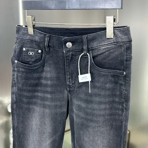 Replica Salvatore Ferragamo Jeans For Men #1450420 $82.00 USD for Wholesale