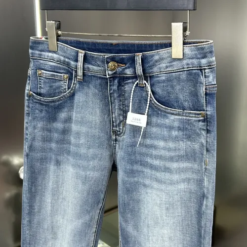 Replica Gucci Jeans For Men #1450425 $82.00 USD for Wholesale