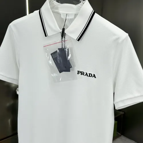 Replica Prada T-Shirts Short Sleeved For Men #1450444 $82.00 USD for Wholesale