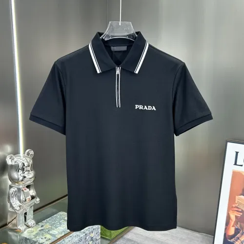 Cheap Prada T-Shirts Short Sleeved For Men #1450445, $$82.00 USD On Prada T-Shirts