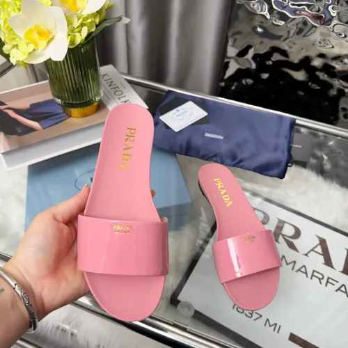 Replica Prada Slippers For Women #1450464 $85.00 USD for Wholesale