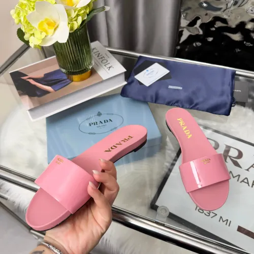 Replica Prada Slippers For Women #1450464 $85.00 USD for Wholesale