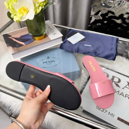 Replica Prada Slippers For Women #1450464 $85.00 USD for Wholesale