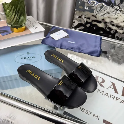 Replica Prada Slippers For Women #1450465 $85.00 USD for Wholesale