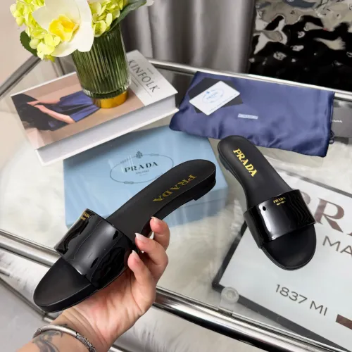 Replica Prada Slippers For Women #1450465 $85.00 USD for Wholesale