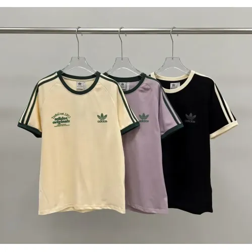 Replica Adidas T-Shirts Short Sleeved For Unisex #1450474 $32.00 USD for Wholesale