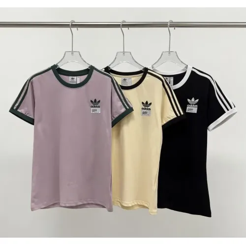 Replica Adidas T-Shirts Short Sleeved For Unisex #1450475 $32.00 USD for Wholesale