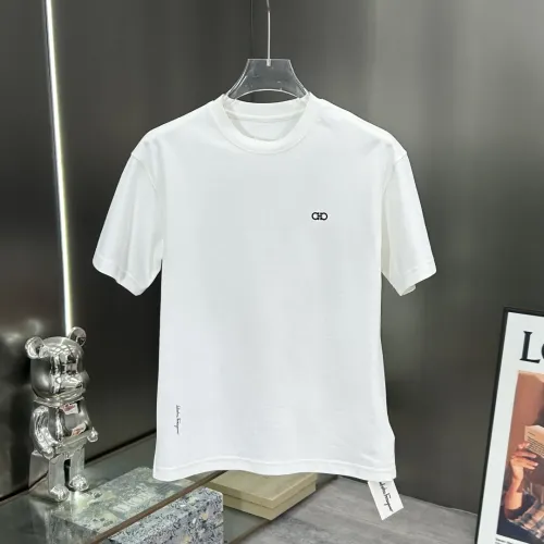 Cheap Salvatore Ferragamo T-Shirts Short Sleeved For Men #1450544, $$56.00 USD On Salvatore Ferragamo T-Shirts