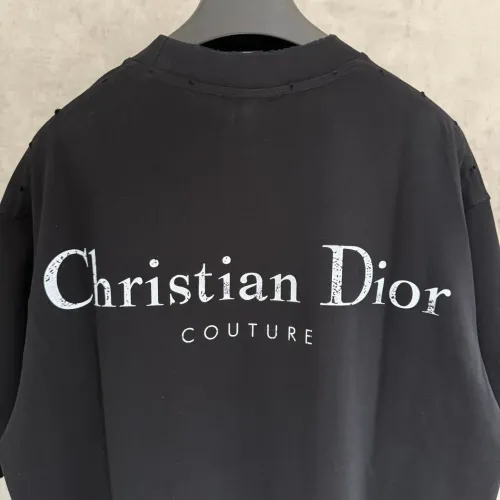 Replica Christian Dior T-Shirts Short Sleeved For Unisex #1450591 $52.00 USD for Wholesale