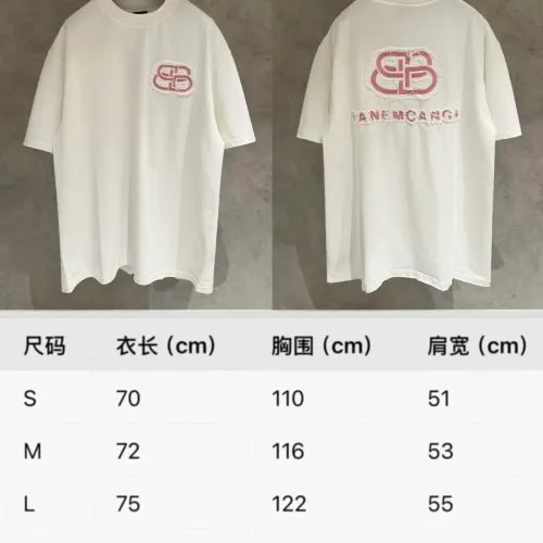 Replica Balenciaga T-Shirts Short Sleeved For Unisex #1450592 $56.00 USD for Wholesale