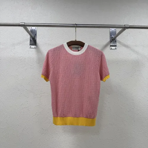 Cheap Fendi T-Shirts Short Sleeved For Women #1450594, $$80.00 USD On Fendi T-Shirts