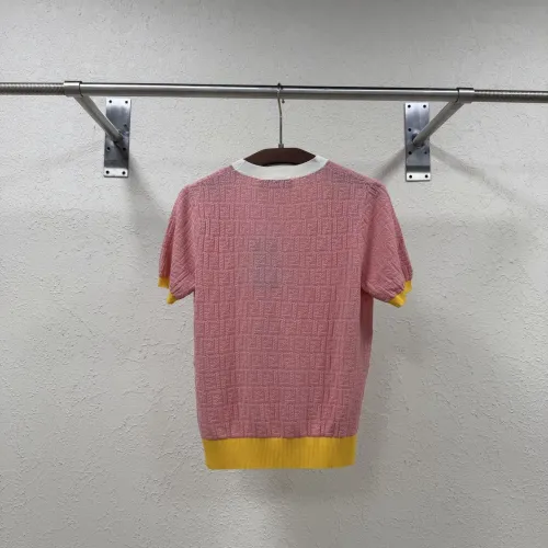 Replica Fendi T-Shirts Short Sleeved For Women #1450594 $80.00 USD for Wholesale