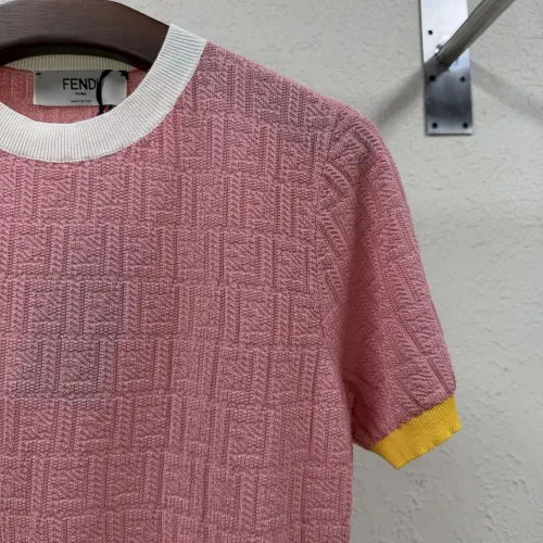 Replica Fendi T-Shirts Short Sleeved For Women #1450594 $80.00 USD for Wholesale
