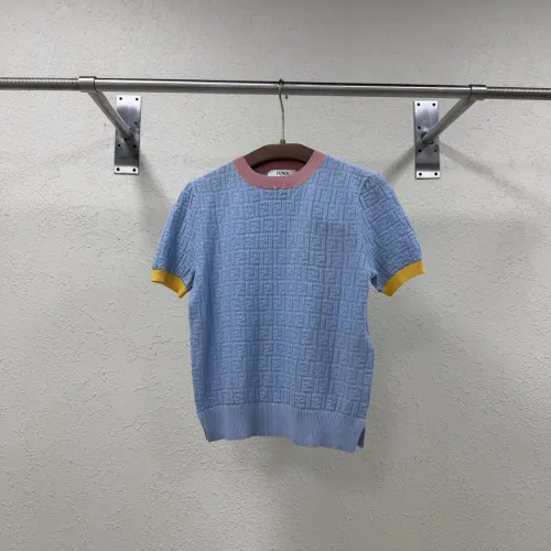 Cheap Fendi T-Shirts Short Sleeved For Women #1450595, $$80.00 USD On Fendi T-Shirts
