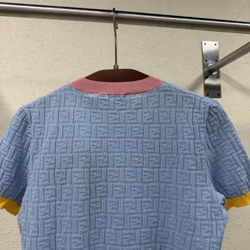 Replica Fendi T-Shirts Short Sleeved For Women #1450595 $80.00 USD for Wholesale