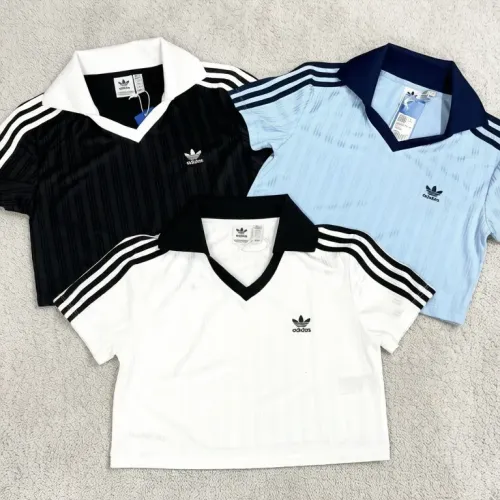 Replica Adidas T-Shirts Short Sleeved For Women #1450600 $32.00 USD for Wholesale