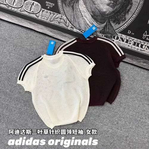 Replica Adidas T-Shirts Short Sleeved For Women #1450603 $39.00 USD for Wholesale