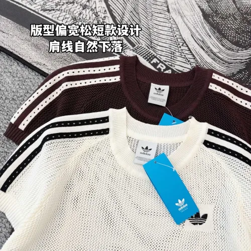 Replica Adidas T-Shirts Short Sleeved For Women #1450604 $39.00 USD for Wholesale
