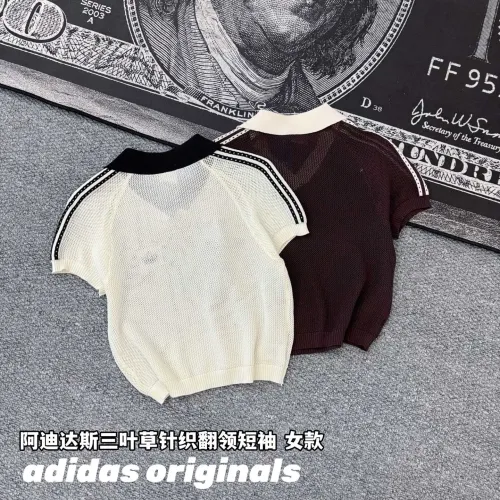 Replica Adidas T-Shirts Short Sleeved For Women #1450605 $42.00 USD for Wholesale