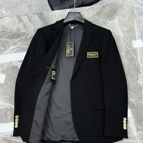 Replica Fendi Jackets Long Sleeved For Men #1450649 $130.00 USD for Wholesale