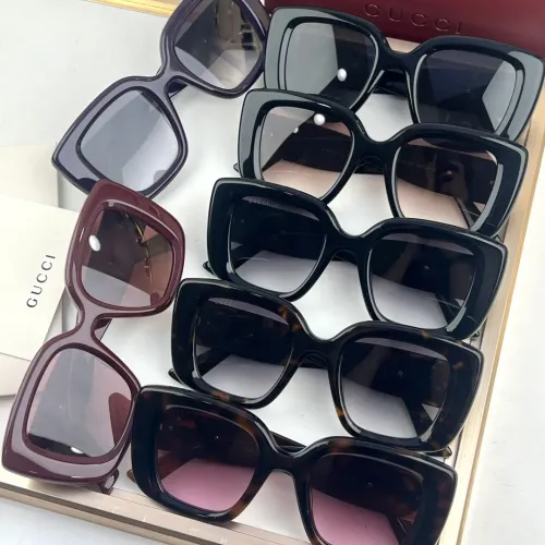 Replica Gucci AAA Quality Sunglasses #1450652 $60.00 USD for Wholesale