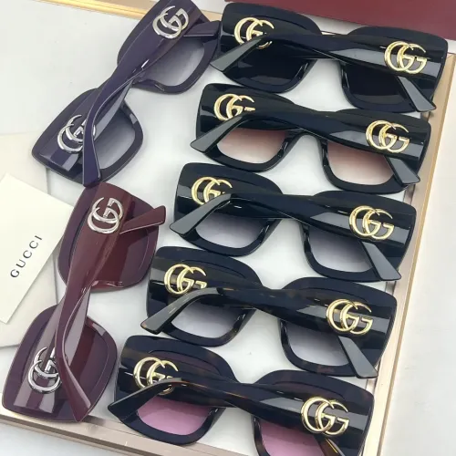 Replica Gucci AAA Quality Sunglasses #1450653 $60.00 USD for Wholesale