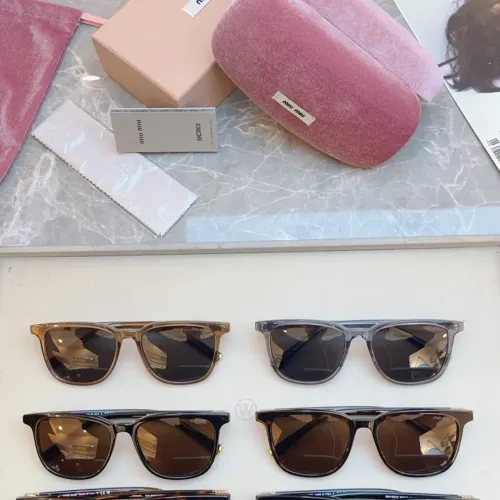Replica MIU MIU AAA Quality Sunglasses #1450670 $48.00 USD for Wholesale