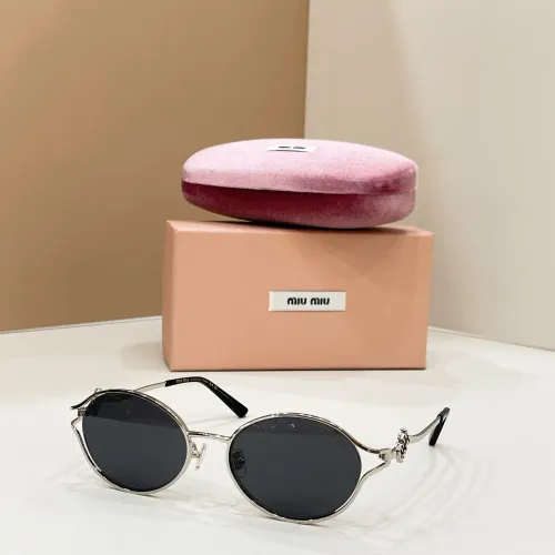 Cheap MIU MIU AAA Quality Sunglasses #1450704, $$60.00 USD On MIU MIU AAA Sunglasses
