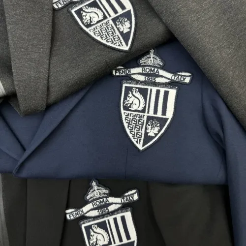 Replica Fendi Jackets Long Sleeved For Men #1450725 $135.00 USD for Wholesale